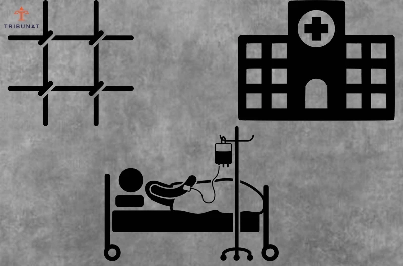 The aggravating illness of the imprisoned human rights defender and failure to transfer him to a public hospital