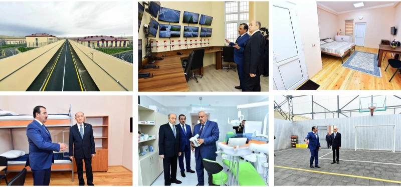 Yeni qarışıq rejimli penitensiar kompleks istifadəyə verilib